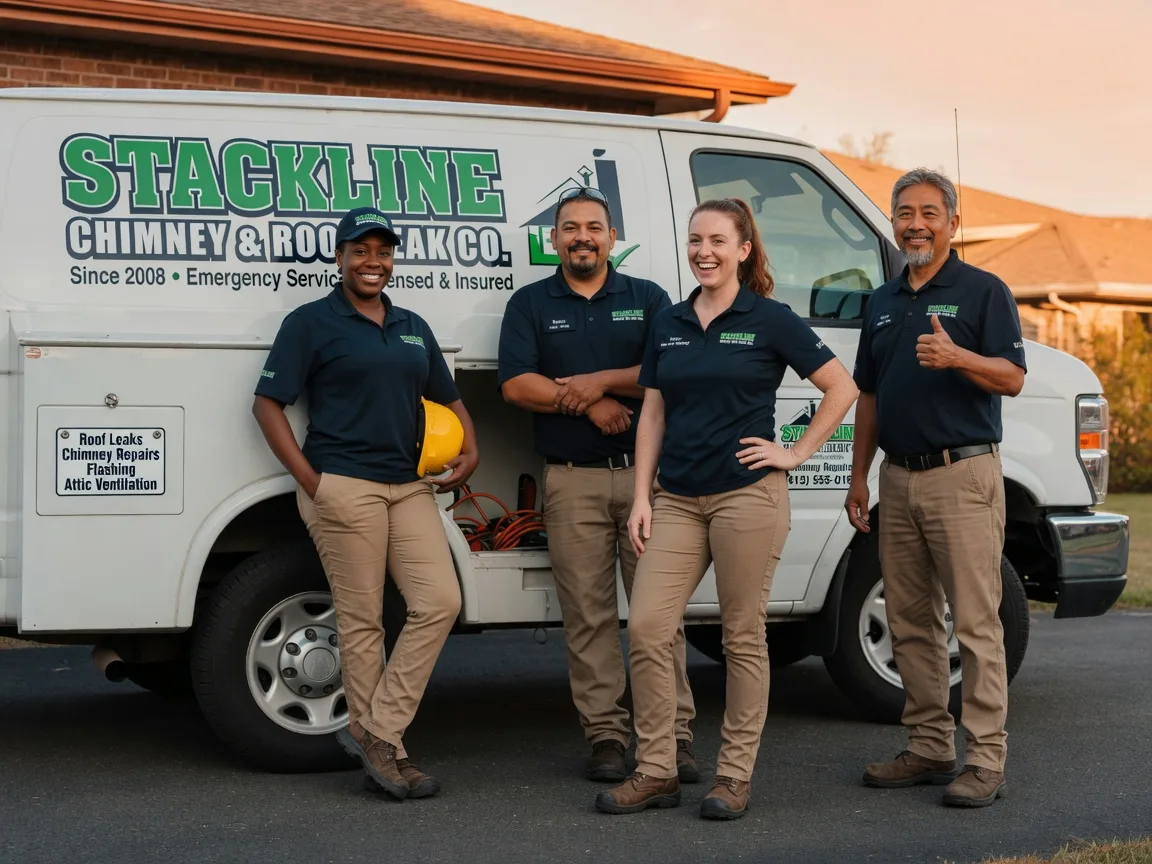 Chimney flashing repair company in Ashley, IN